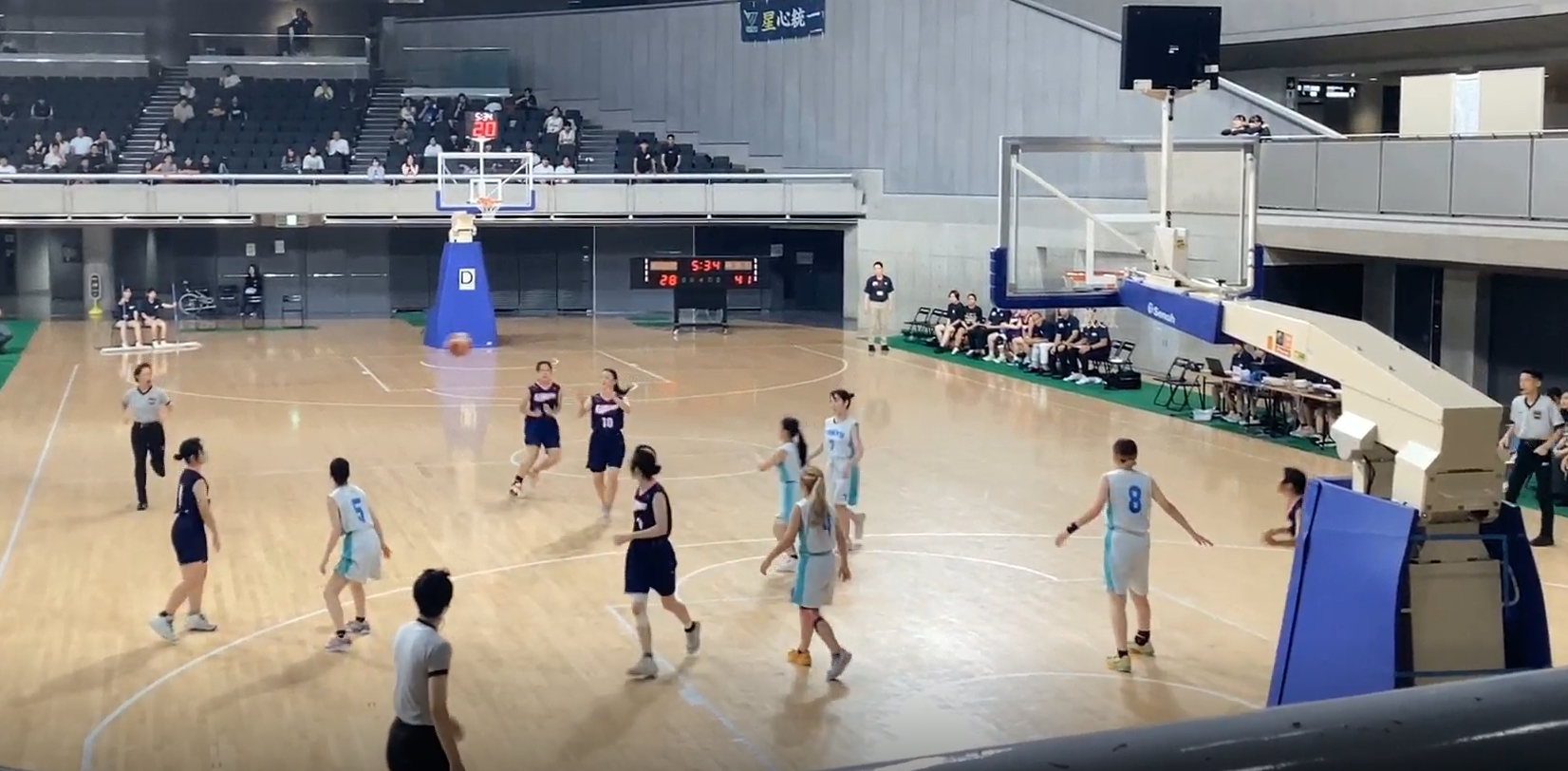 女子バスケ　全国大会